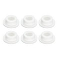 thumbnail image 1 of Unique Bargains 6 Pcs White Plug Holes, T25 Rubber Button Plug for 24mm/0.94' Hole, 1 of 6