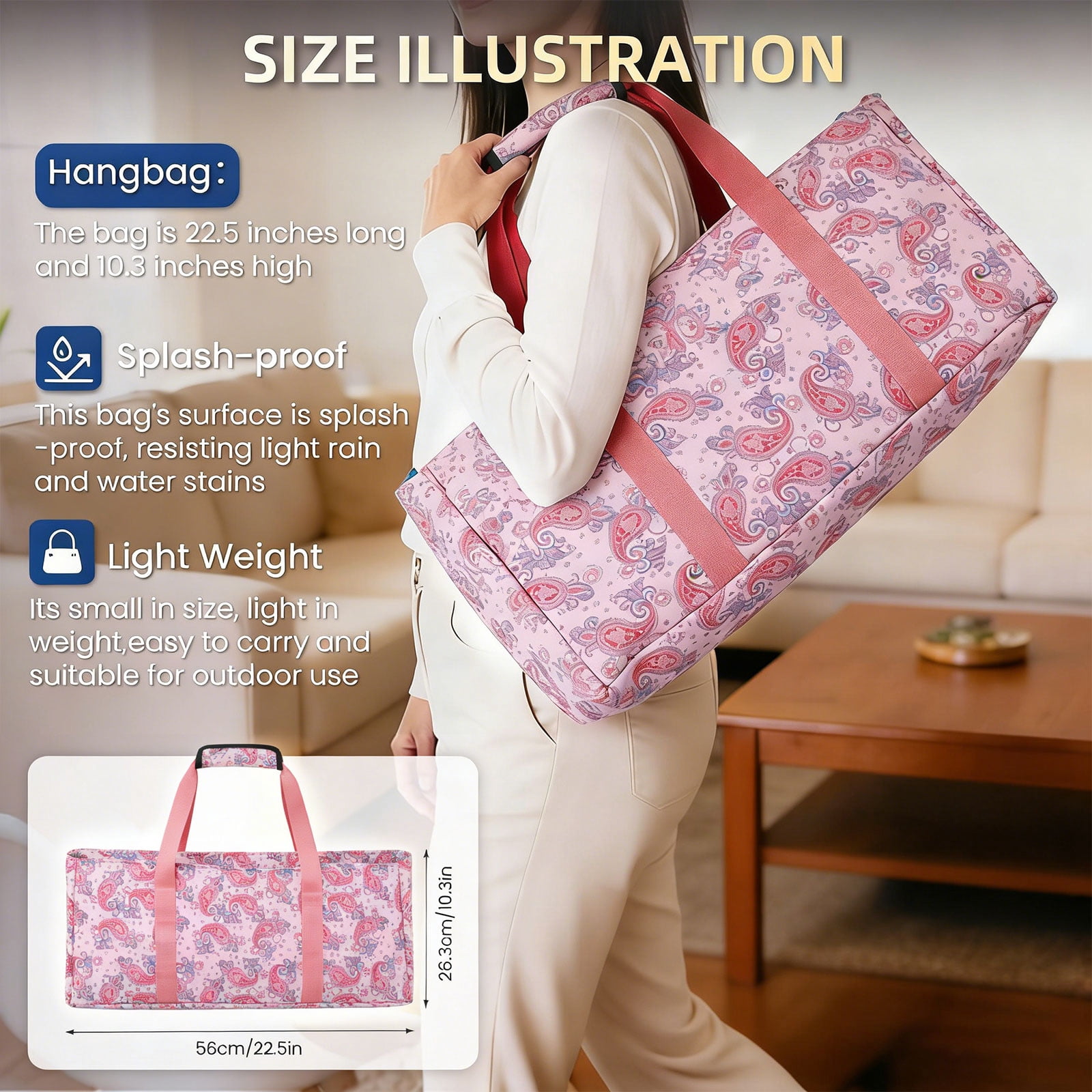 Sturdy Waterproof Mahjong Carrying Case With Multiple Compartments For Organized Storage And Convenient Transport