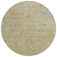 thumbnail image 2 of Addison Rugs Chantille Indoor/Outdoor Traditional Global Sage Machine Washable Round Rug, 8' x 8', 2 of 8