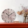 thumbnail image 2 of Dreamtimes Golden Leopard Print Wall Clock,Silent Non Ticking 10 Inch Battery Operated Round Wall Clocks for Kitchen,Home,Bedrooms,Office Decor, 2 of 6