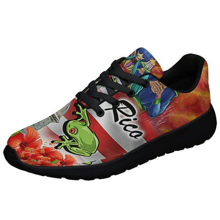 

Puerto Rico Three Kings and El Morro CaSte Shoes Sneakers Black Size 6