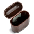 thumbnail image 3 of Funda para AirPods, Icarer Funda de cuero genuino [ultrafina] Funda protectora portátil a prueba de golpes con llavero para Apple AirPods1 y 2 Funda para auriculares (luz LED visible), 3 of 5