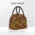 thumbnail image 2 of Balery Sunflower Bolsa de Almuerzo para Mujeres, Caja de Almuerzo, Bolsa de Almuerzo Pequeña Impermeable, Tote de Almuerzo Reutilizable con Gran Capacidad, 2 of 6