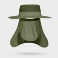 thumbnail image 3 of Sombrero para el sol TFixol Verde oscuro, 3 of 8