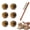 With Comb/6pcs, variant on Cat Toy Faux Rabbit Fur Ball,2026 New Soft Rabbit Fur Catnip Balls,Fluffy Catnip Toy for Indoor Cats,Washable & Fun to Chase for Exercise and Bonding