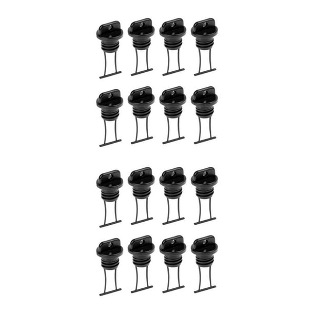 wolftale 8piece Easy To Install Kayak Drain Plug For Boats Marine Grade
