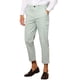thumbnail image 4 of Pantalones a rayas INSPIRE CHIC para hombre, corte ajustado, frente plano, recortados y entallados, color gris, talla 32, 4 of 5