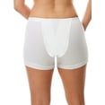 thumbnail image 3 of Underworks Vulvar Varicosity and Prolapse Support Boy-Leg Brief with Groin Compression Bands and Hot & Cold Therapy Gel Pad, White Medium, 3 of 4