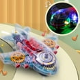 thumbnail image 2 of Kids Airplane Toy Electric: Cute Plane Toy Learning Toy Model with Sound & Light, 2 of 10