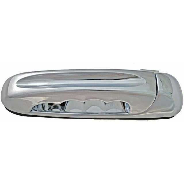 Help By Dorman Exterior Door Handle 93524 OE Replacement; Boxed; All Chrome; Slash Style