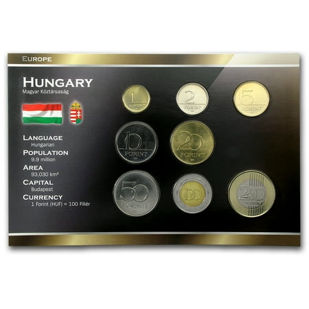 - Hungary 1-200 Forint Coin Set
