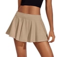 thumbnail image 2 of Conairie Pleated Tennis Skirt For Women High Waisted Tummy Control Golf Skort With Pockets Inner Shorts Comfortable Sports Skort For Workout Pickleball S, 2 of 4