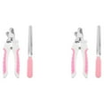 thumbnail image 4 of tssuouriy 2piece Beginner-friendly Cleaning Tools Set For Pet Nail Care And Baffle Does Not Damage pink large size 2Set, 4 of 6