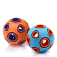 thumbnail image 3 of Rubber Teething Training Ball Pet Toys Rattle Bite Resistant Vocalizing Dog Toys, 3 of 6