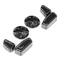thumbnail image 1 of Seat Adjust Handle Button,6Pcs/Set Carbon Fiber Pattern Seat Adjust Button Trim Car Interior Decoration Unmatched Quality, 1 of 10