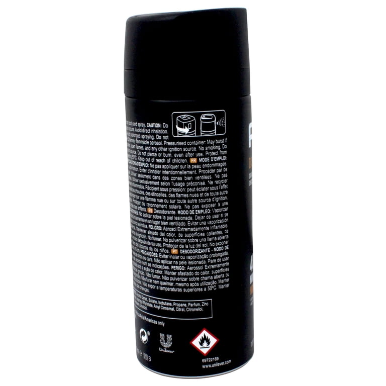Axe Men Dark Temptation 48H Fresh Deodorant Spray, Fragrance