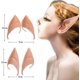 thumbnail image 2 of Pixie Elf Ear, Fairy Ears, Cosplay Halloween Party Live Broadcast Props, Anime Party Dress Up Costume, Masquerade Ball Elven Vampire Ears (4 pares), 2 of 5