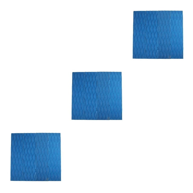 Naiovety 4 Uds almohadilla de tracción alfombrilla de pie antideslizante Longboard almohadillas de alta resistencia agua surf cojín accesorios Type1 NO1