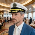 thumbnail image 5 of Stylish Sailor Hat for Themed Events and Nautical Party Celebrations, 5 of 5