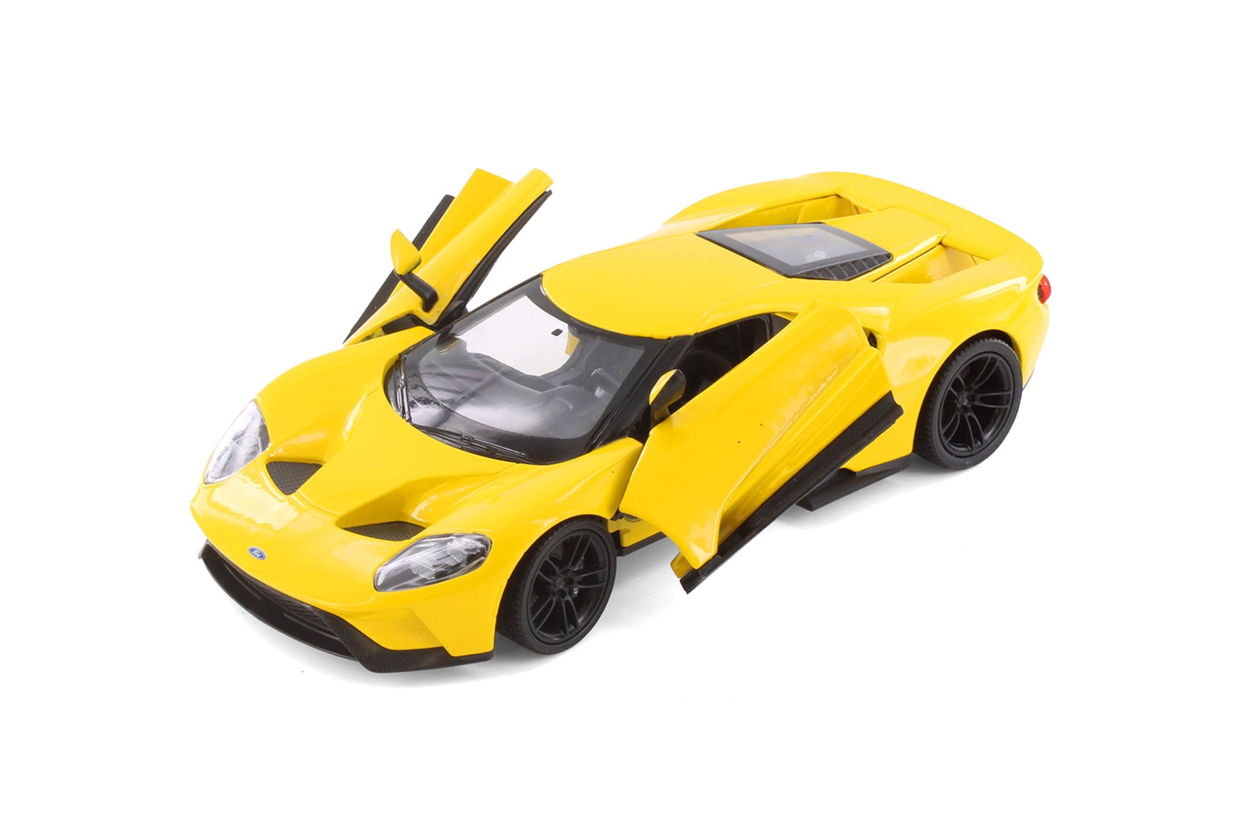 Box of 4 2017 Ford GT Hardtop, Assorted - Showcasts 24082/4D - 1/24 Scale Set of 4 Diecast Model Cars