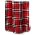 thumbnail image 5 of SOCKS'NBULK Bulk Soft Fleece Blankets 50 X 60, Cozy Warm Throw Blanket Sofa Travel Outdoor, Wholesale (50 X 60, 12 Red Plaid), 5 of 7