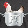 thumbnail image 3 of CafePress - Chicken Pot Pi Dark T Shirt - Men's Classic Graphic Cotton T-Shirt, 3 of 4