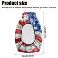 thumbnail image 7 of Uorisanigo ATV Seat Cover 3D American Flag Seat Cover for ATV Water-Resistant Universal Compatible with Polaris Sportsman 400 500 850 1000 4 Wheeler/ Honda Rancher 420, 7 of 7