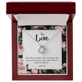 thumbnail image 4 of To My Girlfriend With You Infinity Knot Necklace Message Card, 4 of 17