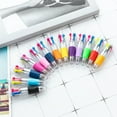 thumbnail image 4 of 10pcs Multicolor Pen 4 Colors Retractable Ballpoint Pen Small Writing Pen, 4 of 20