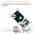 thumbnail image 3 of Ocean Moon Night Case Compatible with iPhone 14,Aesthetic Art Design TPU Bumper Cover Case, 3 of 5