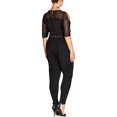 thumbnail image 2 of City Chic Trendy Plus Size Lace Trim Jumpsuit Black 16 / S, 2 of 2