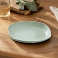 thumbnail image 2 of Oval Shaped Serving Dinner Plate with Inner Groove for Daily Home Meals and Snack Serving, 2 of 6