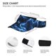 thumbnail image 3 of Balery Blue Lightning Gorra deportiva con visera ajustable para mujer y hombre (talla única), 3 of 7