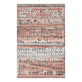 thumbnail image 3 of Unique Loom Leipzig Collection Area Rug - Dresden (5' 1" x 8' Rectangle Salmon/Gray), 3 of 7