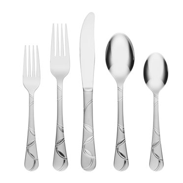 Cambridge Silver Bass Pro Shops Faux Antler Stainless Steel Flatware - Glossy Finish