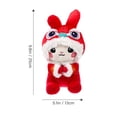 thumbnail image 4 of Rabbit Bunny Stuffed Toy Doll Chinese Zodiac Rabbit Mascot Toys Bunny Pillow Toy, 4 of 8