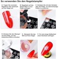 thumbnail image 4 of 3 estampadores de uñas con raspador, estampador de uñas de silicona, para estampar y uñas francesas, estampador para esmalte UV o acrílico, herramientas de manicura, sello de transferencia de uñas, 4 of 5
