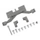 thumbnail image 4 of Montaje de de Eje Delantero de Montaje Servo de Aleación de Aluminio pa Pieza 1:10 RC SCX10 Titanio CUTICAT Pieza de actualización de montaje servo, 4 of 8