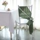 thumbnail image 5 of BalsaCircle 50 fajas de satén verde eucalipto para sillas, lazos, decoraciones para bodas, fundas para sillas de fiesta y banquetes, 5 of 8