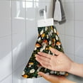 thumbnail image 2 of ZIATUBLE Mushroom Daisy Hanging Hand Dry Towels Plants Hand Towels for Bathroom Machine Washable Kitchen Hand Towels Pack of 3 with Hanging Loop Hand Towels and Washcloths Home Decor, 2 of 7