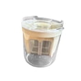 thumbnail image 4 of DOLITY Greek Yogurt Maker Jar Gadget Container Cute Multifunctional Bowl Whey Separator for Tabletop Desserts Home Use Dips Homemade Small, 4 of 9