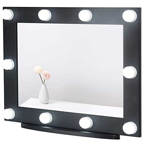 Waneway Hollywood Vanity Mirror With, Large Vanity Dressing Table Makeup Mirror With Light