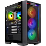 Skytech Nebula Gaming PC Desktop, Ryzen 5 9600X 3.9 Ghz (5.4GHz Turbo), NVIDIA RTX 5060 8GB, 1TB NVMe SSD, 16GB DDR5 RAM 5200, 650W Gold PSU, Wi-Fi, Win 11