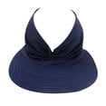 thumbnail image 2 of Fesfesfes Summer Hat for Women Sun Visor Beach Hat Anti-ultraviolet Elastic Hollow Top Hat, 2 of 2
