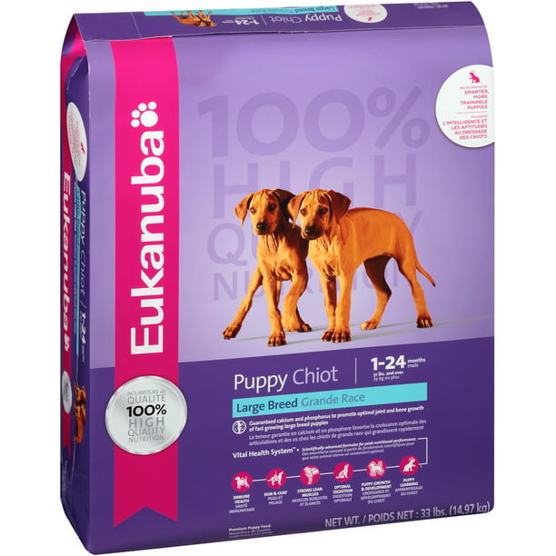 Eukanuba Large Breed Puppy Dry Dog Food, 33 Lb Walmart
