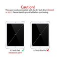 thumbnail image 5 of Mosiso for New iPad 2018/2017 9.7 Inch Slim Lightweight Smart Shell Cover Auto Sleep/Wake Protect Case, Silky Green, 5 of 5