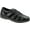 Black, variant on Women's Apex Essence Eliza Striped Oxford Black Leather/Suede 5.5 XW