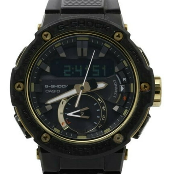 Pre-Owned CASIO G-SHOCK G-STEEL GST-B200X-1A9JF Men's Watch, Black Carbon Fiber,... (Good)