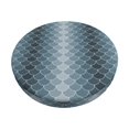 Bar Stool Covers, cool gray scale fish scales NonSlip Bar Stool Seat