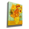 thumbnail image 2 of Epic Graffiti 'Still Life: Vase with Twelve Sunflowers' by Vincent van Gogh, Canvas Wall Art, 12"x16", 2 of 8